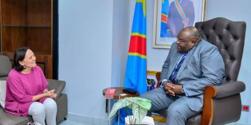 La nouvelle ambassadrice de Belgique en RDC évoque la coopération militaire avec le VPM Jean-Pierre Bemba