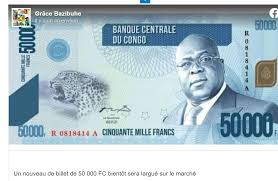 Faux! La BCC n’envisage pas d&rsquo; émettre sur le marché les billets de 1500, 15000 et 50000 francs congolais