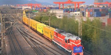 Mise en service d&rsquo;une nouvelle ligne de train fret Chine-europe