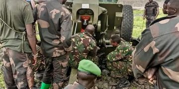 Est de la RDC : les FARDC reçoivent une formation spécialisée sur le maniement des canons d&rsquo;artillerie