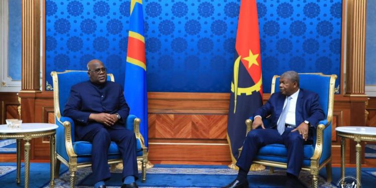 Luanda : La situation sécuritaire dans l&rsquo;Est de la RDC au centre des échanges entre João Lourenço et Félix Tshisekedi