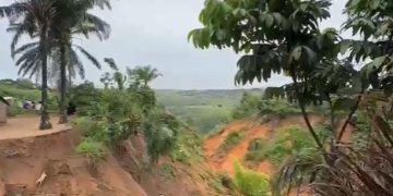 Les érosions risquent de couper le trafic entre les provinces de kwango, Kasaï et Kinshasa