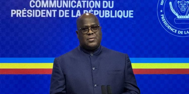 Le président Félix Tshisekedi loue l&rsquo;initiative de l&rsquo;approbation de l&rsquo;intervention militaire la SADC en RDC par la commission paix et sécurité de l&rsquo;Union africaine