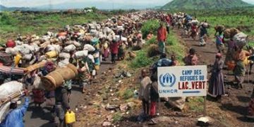 Bombardement du camp de déplacés de Mugunga : mise en terre de 35 corps des victimes