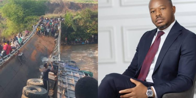 Effondrement du pont Lubi : Tobie Kayumbi annonce le début des travaux de la construction d&rsquo;un nouveau
