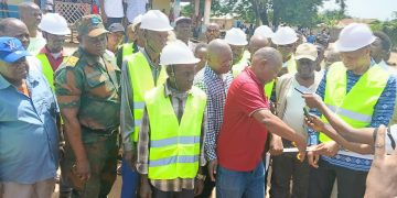‎Sud-Ubangi : lancement officiel des travaux de construction du nouveau bâtiment administratif du territoire de Budjala