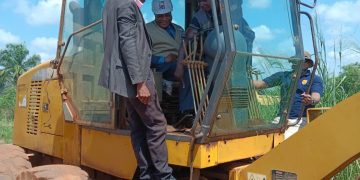 ‎Sud-Ubangi : Lancement des travaux de rechargement et de construction des dalots de la voirie urbaine de Gemena