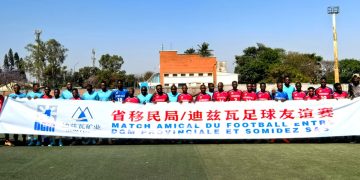 Match amical du football entre DGM du Lualaba et SOMIDEZ SAS
