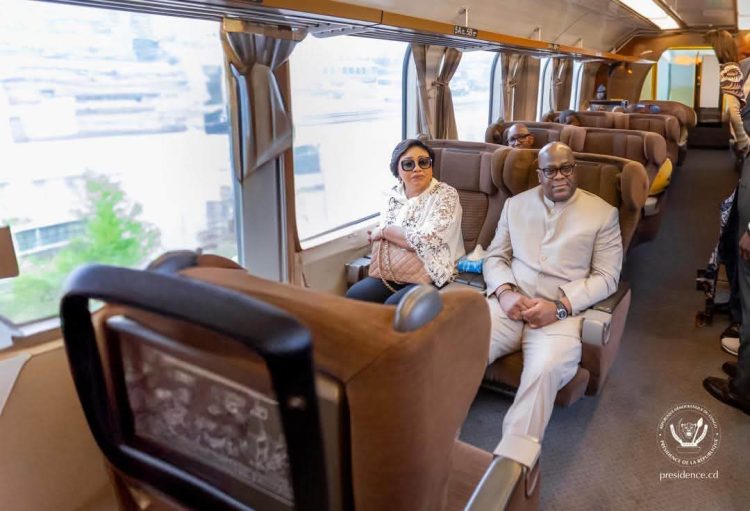 Kinshasa retrouve son train : Tshisekedi relance le rail urbain après quinze ans de silence