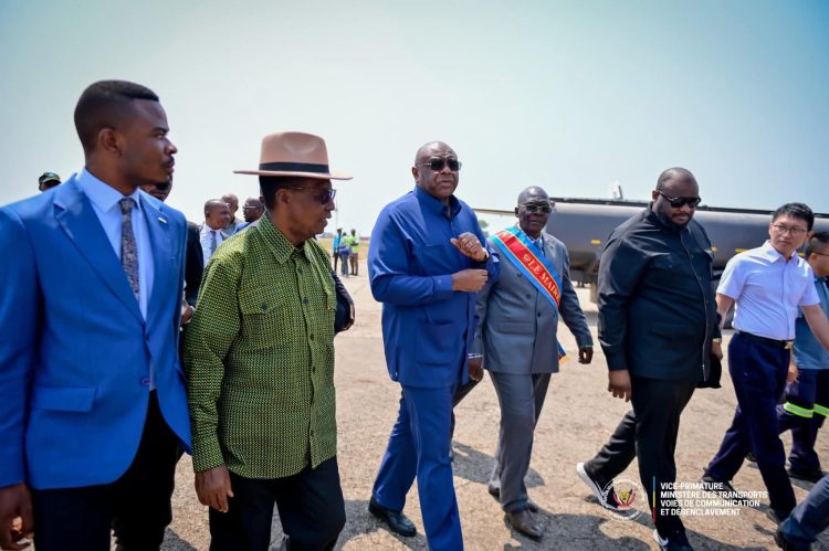 Kalemie : le VPM Bemba sur le terrain pour accélérer le chantier du nouveau port industriel
