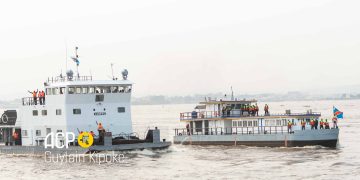 Transports: Félix Tshisekedi lance la campagne de balisage du fleuve Congo et de la rivière Kasaï
