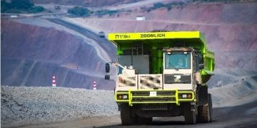 RDC : un premier camion minier électrique fait son entrée à Deziwa