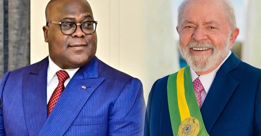 RDC-Brésil : Félix Tshisekedi félicite Lula da Silva pour sa réélection et mise sur le renforcement de la coopération